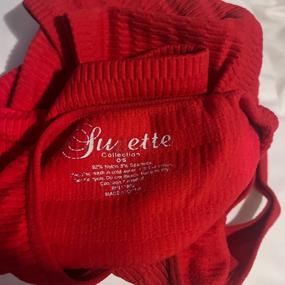 Red Halter Top - Picture 4 of 4